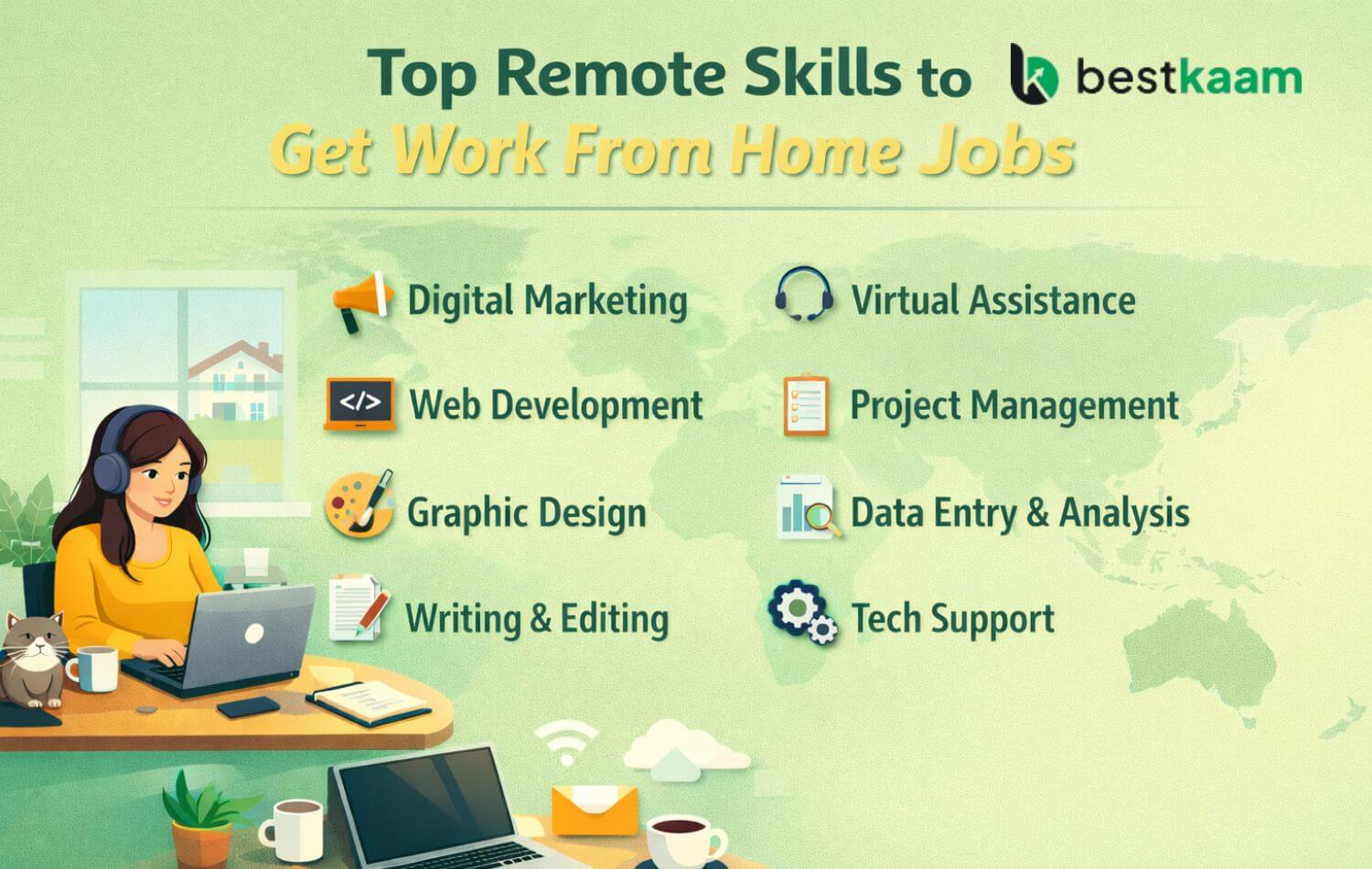 Top Remote Skills That Help You Get Work From Home Jobs
